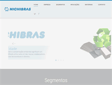 Tablet Screenshot of nichibras.com.br